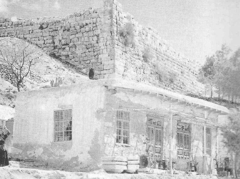 Historic Circassian house built in Amman, Jordan in the 1920s