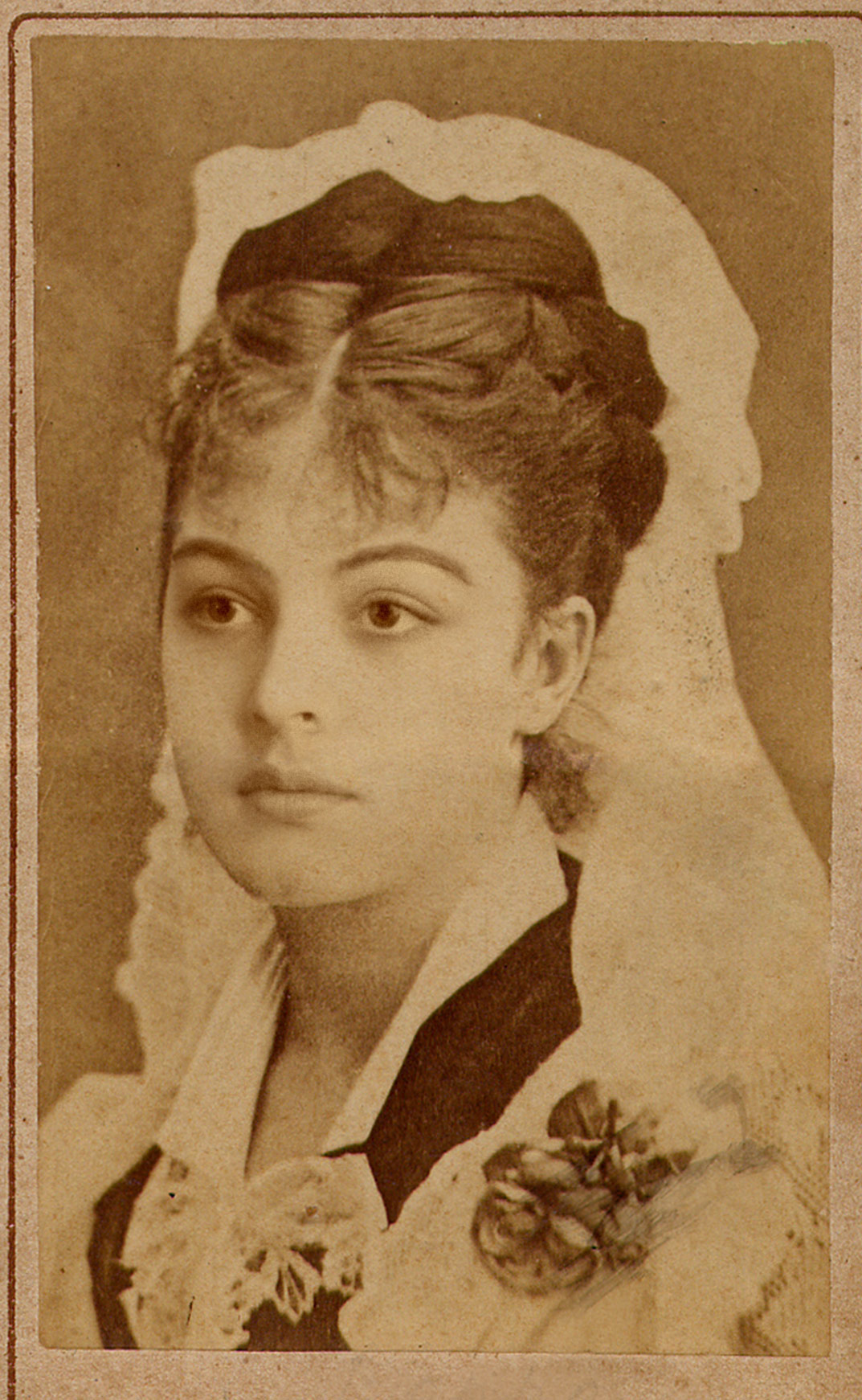 Historical portrait of a Circassian woman